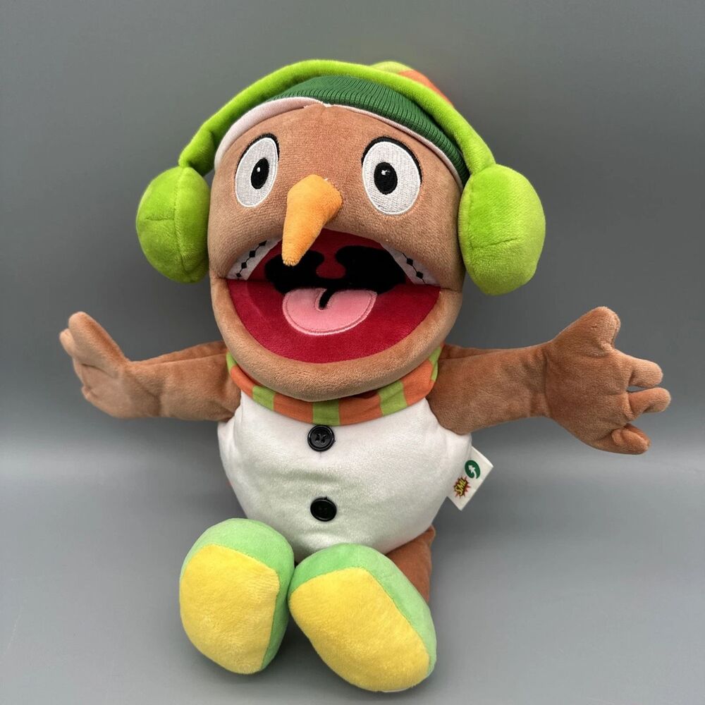 SuperMarioLogan SML Snow Day Snowman Joseph Winter Hand Puppet Plush RARE!